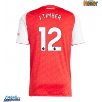 Arsenal Jurrien Timber #12 Hjemmedrakt 2025-26 Kortermet